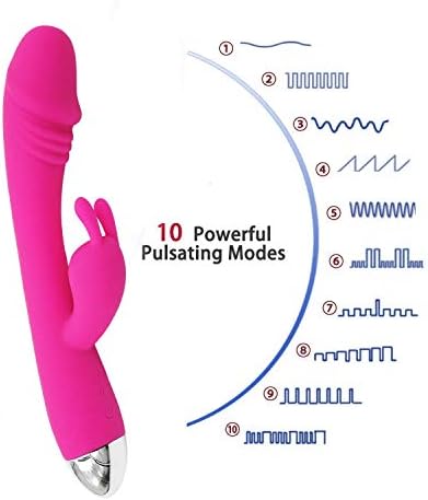 Luxury 10 Speeds Thrusting^ Rotating^ Vibe-Rate LarG^e Size Rabbit T0y for Women Pleasure, Whisper Quiet & DiLscreet PackaG^e by LetMeFly