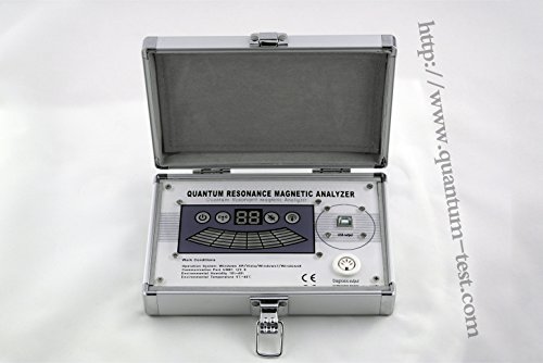 2015 Latest English Human Body Quantum Magnetic Resonance Health Analyzer