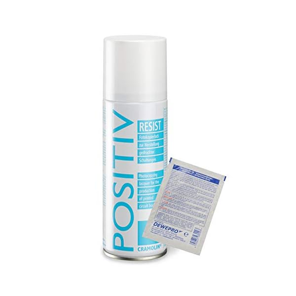 POSITIV RESIST 200ml Spraydose - Fotokopierlack zur Herstellung gedruckter Schaltungen - ITW Cramolin - 1261411…