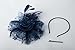 Zivyes Navy Blue Fascinators Hat for Women Tea Party Headband Kentucky Derby Wedding Cocktail 7