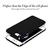 iPhone 7 Case, Coocolor Smoothly [Ultra-Thin]& [Anti-stain] Shockproof Full Body Protective Scratch Resistant iPhone7 Cover(Silky Black)