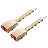 E4 SAFETY CERTIFIED 2-pack Rigid Seatbelt Extension - Raises buckle by 8