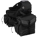 Tough-1 Insulated Saddle Bag with Pockets