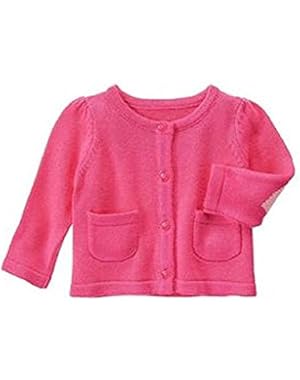 Baby & Toddler Girls Heart Elbow Cardigan
