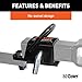 CURT 45006  Bolt-On 2-Inch ATV Trailer Hitch Receiver Adapter primary
