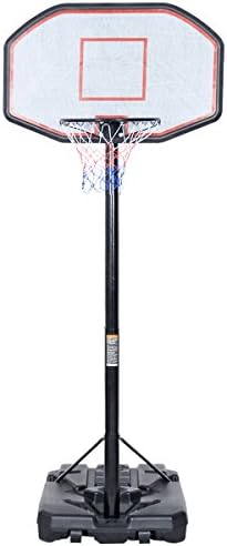 10FT Big 42''x28'' Backboard In/Outdoor Adjustable Height Basketball Hoop System
