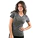 Alternative Women'ss Burnout Short Sleeve Crew Tee