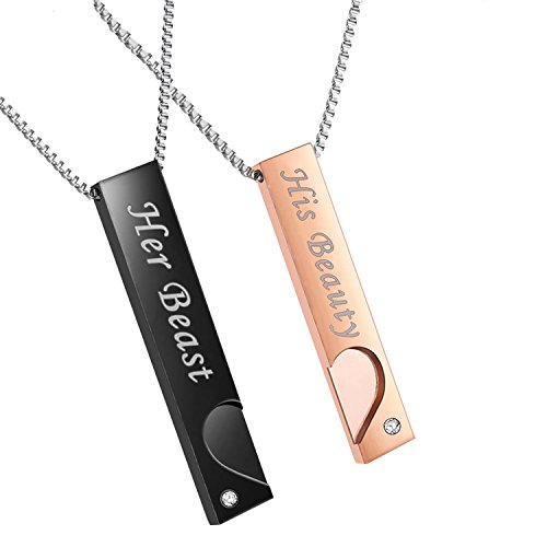 Distance Relationship Pendant Necklace 