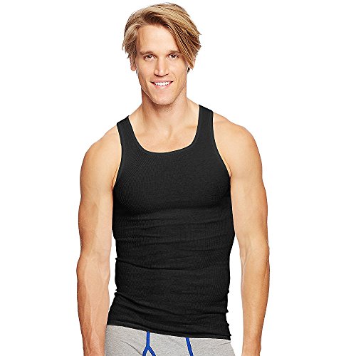 Hanes Ultimate mens Tagless Tank Multiple Packs and Colors