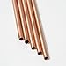 Alchemade Premium Quality Copper Drinking Straws - No mug required - Set of 5 - Perfect for Moscow Mules & All Other Beverages - Great Gift For Anyone