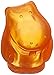 KONG Squeezz Jels Hippo Squeaking Dog Toy, Large (Colors Vary)