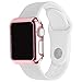 Apple Watch Series 2 Case,Mangix Super Thin PC Plated Plating Protective Bumper Case for for Apple Watch Series 2 2016 Released (Rose God,38mm)