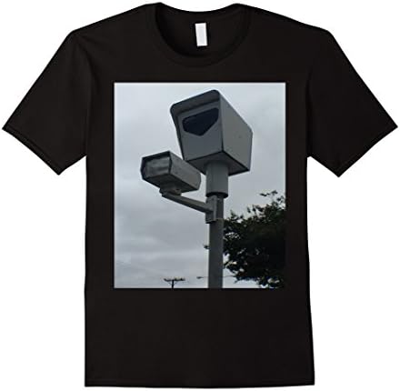 Mens Teesmi Youre Always Being Watched Security Camera Art Shirt 3XL Black