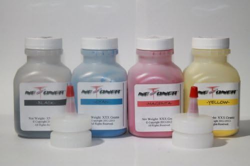 New Era Toner Compatible Replacement Toner for use in Brother Tn-210 Toner Refill Kit 4 Pack for Brother Hl-3040 3070 Tn210bk Tn210c Tn210m