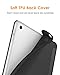 DTTO for iPad Mini 5th Generation 2019 Case, [Gentle Series] Smart Cover Trifold Stand Soft Back Cover for iPad Mini 5 2019/iPad Mini 4 2015 [Auto Sleep/Wake], Black