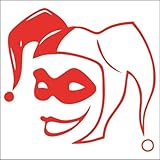 Harley Quinn Decal - Suicide Squad - Red 4
