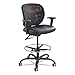 Safco Products Vue Heavy Duty Stool 3394BV, 24-7 Rated, 350 lbs Capacity, Ergonomic Mesh Back, 360° Swivel Seat, 5-Star Base
