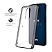 ZTE Blade X Max Case,ZTE Z983 Clear Case Clear Case With HD Screen Protector+Phone Stand,Ymhxcy [Air Hybrid] Ultra Slim Shockproof Bumper Cover For ZTE Z983 CB2-Black