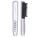 KINGDOMCARES Hair Straightener Brush, PTC Faster Heating Straightening Brush Styler At Home Purple