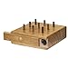 9 Hole Pegboard | Wooden Box Peg Board for Finger Dexterity, Physical Therapy, Fine Motor Coordination, Sensory Rehabilitation