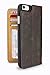 Twelve South 12-1432/B BookBook for iPhone 6/6s, Brown | 3-in-1 Leather Wallet case, Display Stand and Removable Shell