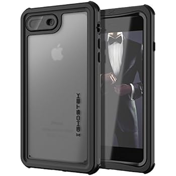 Ghostek Nautical Waterproof Armor Heavy Duty Case for iPhone 8 Plus / 7 Plus | Black