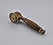 Rozin Antique Brass Handheld Showerhead + Shower Holder + Shower Hose