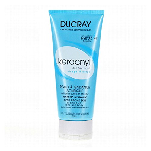 ducray keracnyl foaming gel face wash