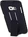 Aduro Galaxy S6 Edge Case, Shell & Holster Combo Case Super Slim Shell Case w/Built-in Kickstand + Swivel Belt Clip Holster for Samsung Galaxy S6 Edge