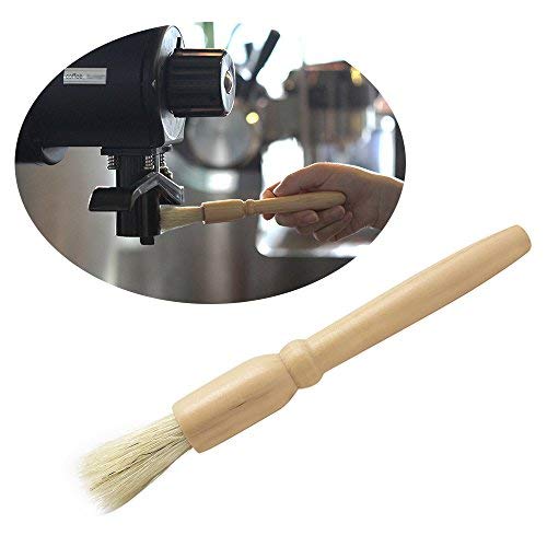 image for Hysagtek 2 Pcs Coffee Grinder Cleaning Brush Wood Dusting Brush Espres