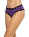 Avidlove Lace Midnight Bow-Tie Panties Women Underwear Hipster Cheeky Women's Lingerie Purple M
