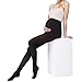 Clean Life Womens Pregnant Maternity Pantyhose Opaque Tights 100 Denier (Black)