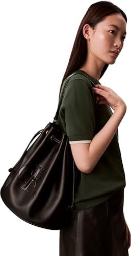 Bold Ck LV04F3232G - Mala grande para mulheres, preta, tamanho único