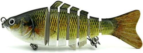 Apusale Fishing Lure Hard Bait Bass For 7 Segment Trout Swimbait Life-Like Swimming As Life Fish£¨JM023-B£