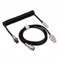EPOMAKER Wireless Gaming Keyboard and Coiled Cable