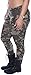 Zenana Women's Cotton Spandex Jersey Camouflage Leggings, Olive-Medium