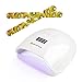 MiroPure 48W Nail Dryer LED UV Lamp Super Quick Curing with LCD Display Manicure Salon Tool for Gel Nail Polish with Infrared Sensor, 3 Timer Setting, 2 free Nail Files