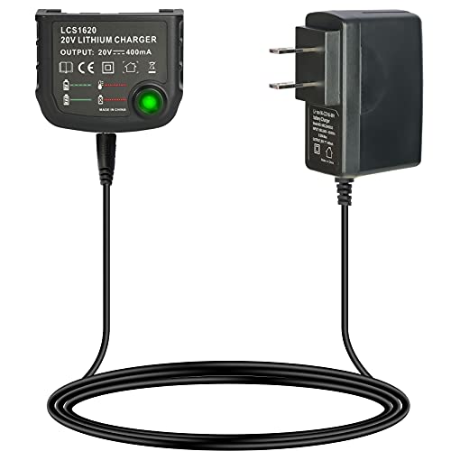 JYJZPB 20V MAX Lithium Battery Charger Compatible for Black