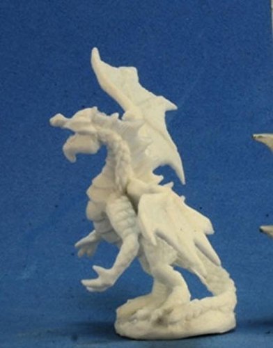 Bones Dragon Hatchling Green Miniature Reaper