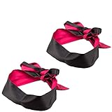 Satin Blindfold Masks, Sleep Masks, 2 Pack Satin