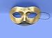 RUSVNO Women's Gold Lace Mask Party Ball Masquerade Fancy Dress Masks Pack of 4