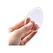 Silicone Makeup Sponge, EVERMARKET Clear Applicator & Blender for all Liquid Foundation or Cream (1 pc drop)