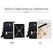 Crossbody Bag for Women, JOSEKO Multi-Pocketed Nylon Shoulder Bag Purse Travel Passport Bag Messenger Bag Black 7.87''(L) x 2.76''(W) x 10.24''(H)