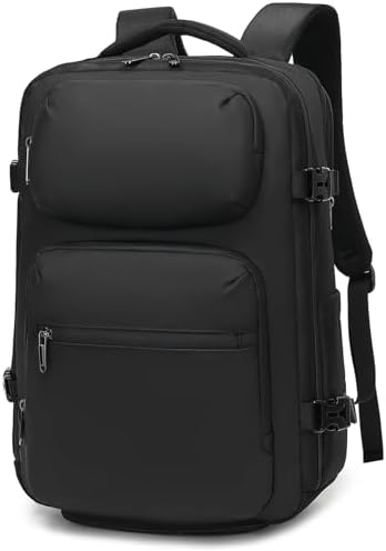 40l laptop backpack price WeiTrust Travel Backpack, Water-Resistant & Durable Business Backpack, Airline-Approved for Carry-On, Fits 17.3-inch Laptops, Suitable for School & Daily Commute : Electronics long trips Large 40L Backpack Lightweight Bookbag