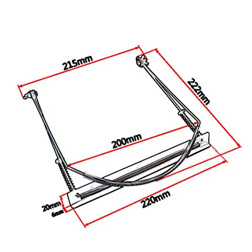 difcuyg5Ozw Lightweight 24 Holes Harmonica Neck Holder Adjustable Mouth Organ Support Stand Bracket Durable Instrument Accessories- Silver - Thumbnail 7