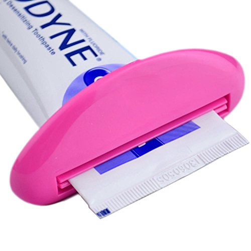 Junbuoom New Easy Squeezer Toothpaste Dispenser Tooth Holder Rolling Tube
