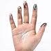 UCANBE Cream Glitter Gel for Body and Face, 0.63 fl. Oz (dark purple)