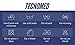 Tecnomed 2 New Version Gym Powernet - Belt Waist Shapewear (Color: Black - Size: Small #32)