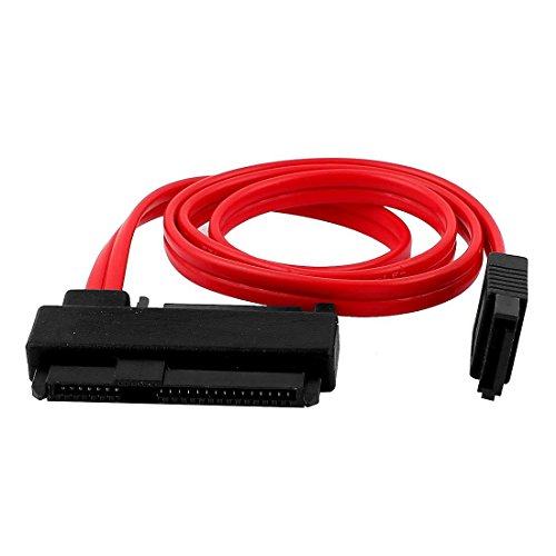 SAS Data Cable - TOOGOO(R) SFF-8482 SAS 29 Pin + 15 Pin to 7 Pin SATA Power Adapter Cable Red
