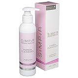 Simpir Facial Cleanser. A Daily Face Wash for All Skin Types: Dry, Oily, Sensitive and Combination. Exfoliates & Rejuvenates Without Causing Redness.